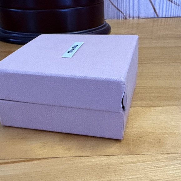 Miu Miu Brown Leather Bracelet Gold Buckle Heart Charm 6.5-7.5" - Picture 14 of 14